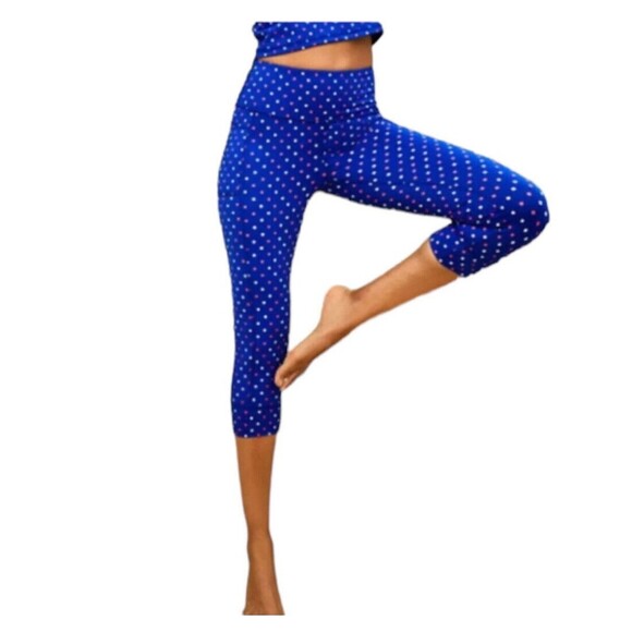 Lilly Pulitzer Weekender High Rise Leggings Borealis Blue Squared‎ Size XXS NWT - Picture 12 of 12